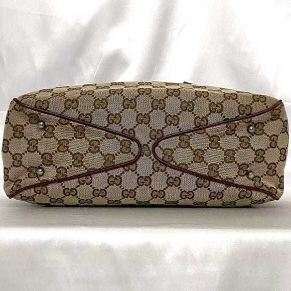 GUCCI Beige Leather Tote Bag - Picture 5 of 11